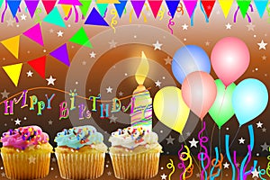 Birthday greeting card