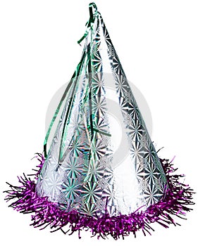 A birthday or new years party hat on a