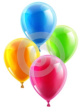 Birthday or party balloons