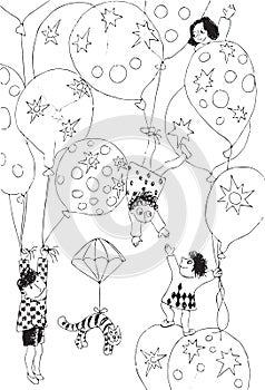 Birthday Party coloring page