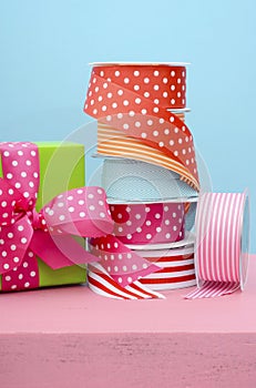 Birthday or special occasion gift wrapping.
