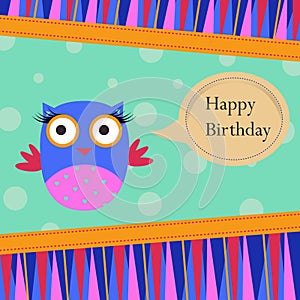 Birthday Template greeting card