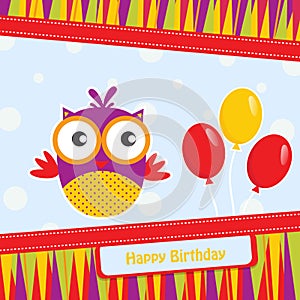 Birthday Template greeting card