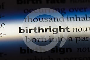 birthright