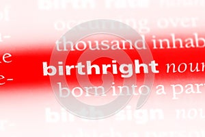 birthright