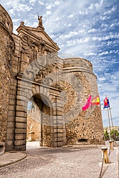 Bisagra gate, entrance to the city of Toledo through the old city walls