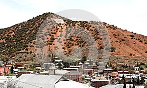 Bisbee Arizona view from castle rock