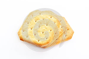 Biscuit, cookies white background