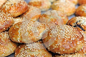 Biscuit With Sesame Top