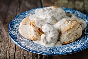 Biscuits and gravy photo