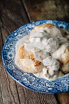 Biscuits and gravy photo