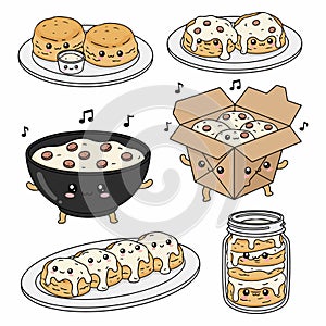 Biscuits and Gravy Vector. Biscuits and Gravy Vector bundle. Biscuits and Gravy vector,