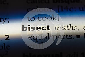 bisect