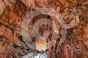 Biserujka Cave in the village of Rudine, in the island of Krk, C