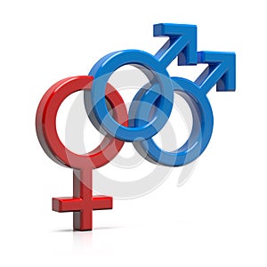 Bisexual symbol