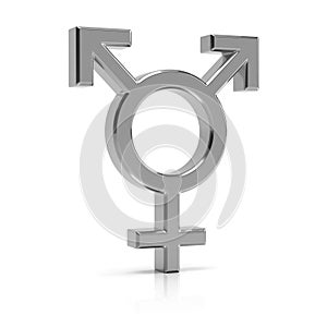 Bisexual symbol photo