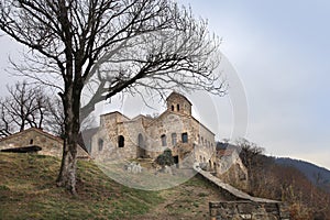 The Nekresi monastery,  mortuary chapel and  the bishop`s palace , Georgia photo