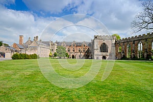 Bishop`s Palace, Wells, Somerset, England