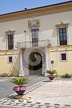 Bishopric Palace. Melfi. Basilicata. Italy. photo
