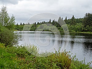 Bishops Glen Reservoir in Dunoon, Argyll, Scotland