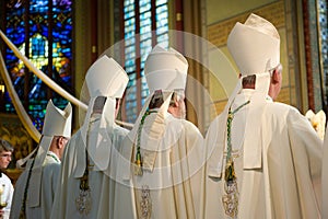 Bishops during mass