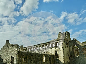 Bishops Palace and big sky