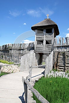 Biskupin - gateway to the village