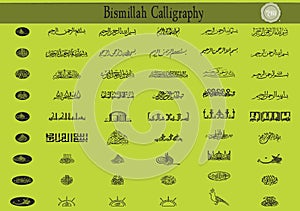 Bismillah Calligraphy
