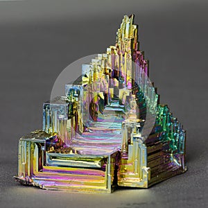 Bismuth pyramid photo