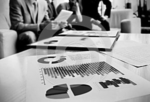 Bisnes and financial graphics