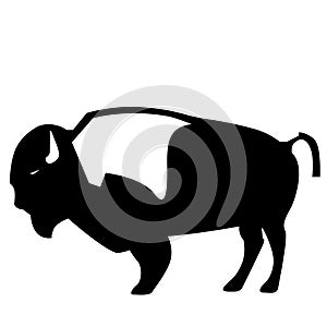 Bison vector eps illustration by crafteroks