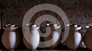 Bisque ceramic greenware pottery