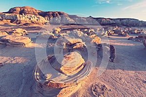 Bisti badlands