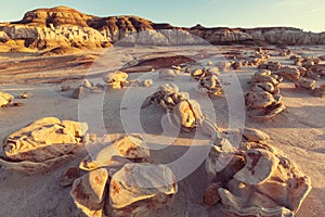 Bisti badlands