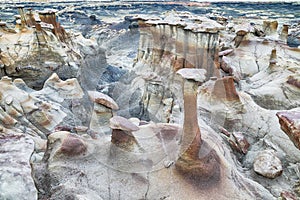 Bisti badlands, De-na-zin wilderness area, New Mexico