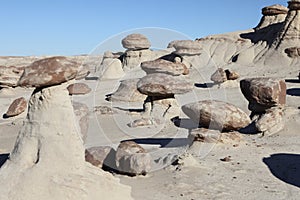 Bisti badlands, De-na-zin wilderness area, New Mexico