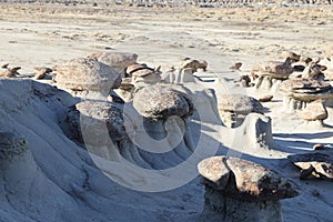 Bisti badlands, De-na-zin wilderness area, New Mexico