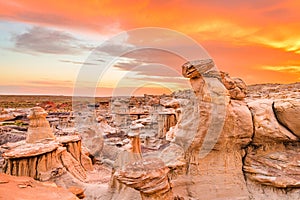 Bisti Badlands, New Mexico, USA