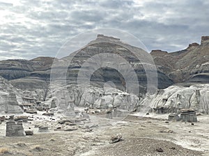 Bisti De-Na-Zin Wilderness Area - New Mexico