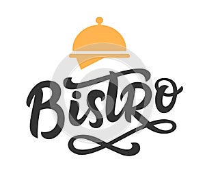 Bistro cafe vector logo badge