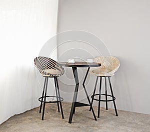 Bistro furniture as interior furniture