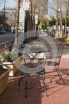 Bistro Table and Chairs photo