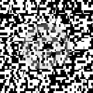 8 bit Row Pixel Background, Network Big Data Transmission