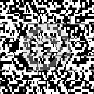 8 bit Row Pixel Background, Network Big Data Transmission