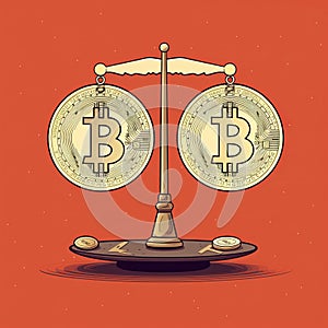 Bitcoin Balance On Exchanges Hits 5-year Low: Illustration