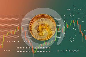 bitcoin bubble risk of collapse concept