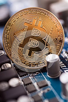Bitcoin concept coin