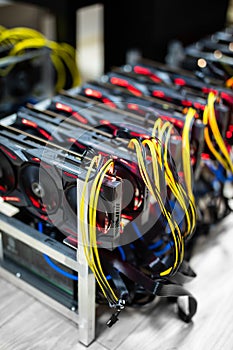 Bitcoin and cryptocurrency miner - a mining computer