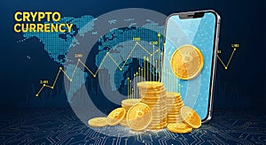 Bitcoin Cryptocurrency Trading on Mobile