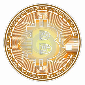 Bitcoin . Electronic currency